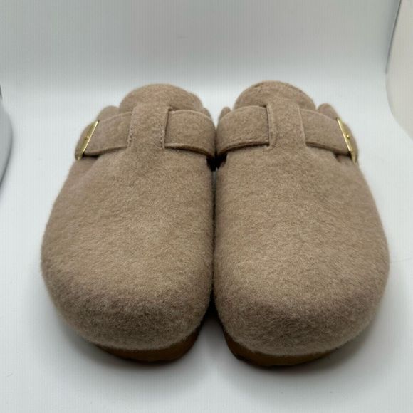 CUSHIONAIRE Womens Clog 6 SAND WOOL - Picture 2 of 7